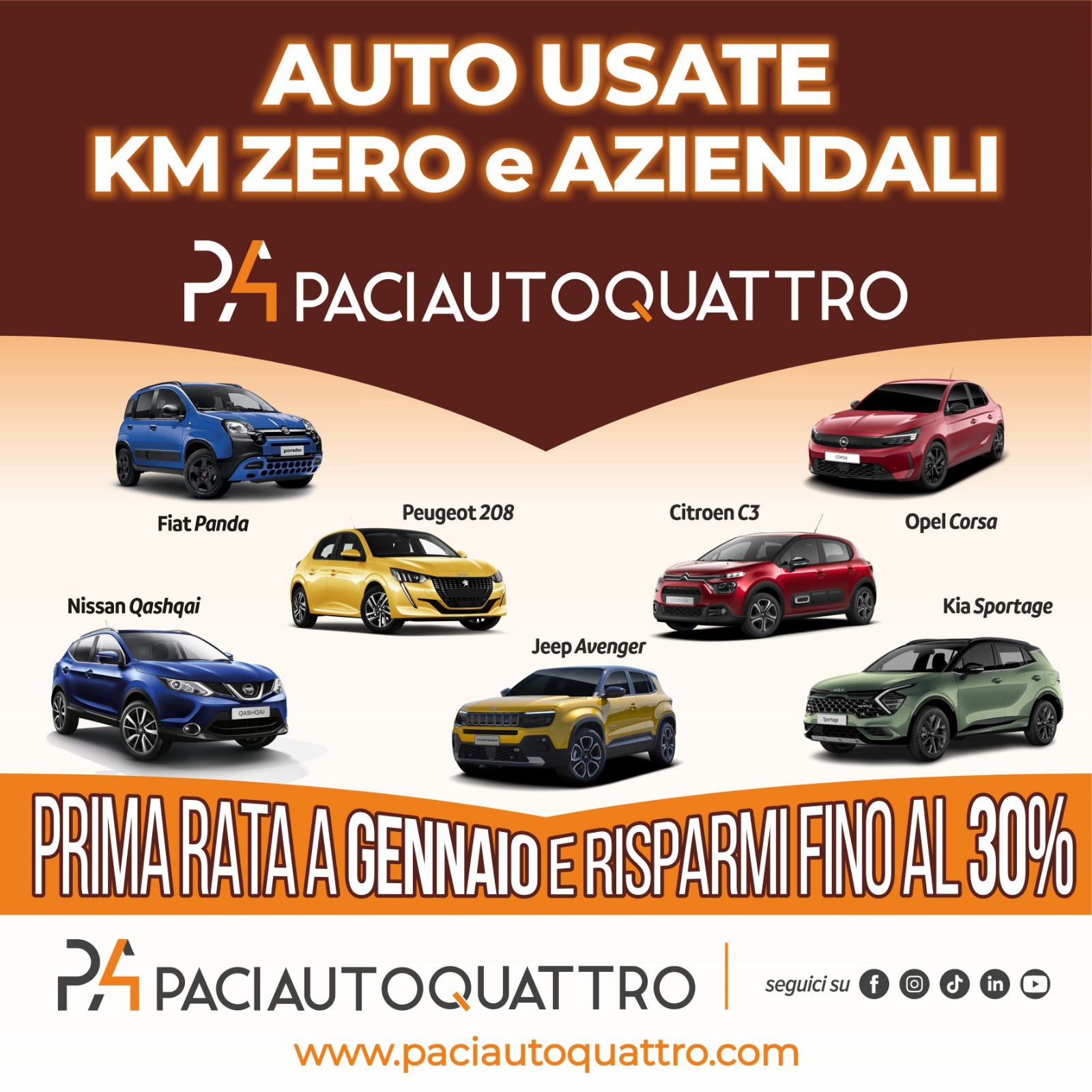 Scopri promozione usato km 0 e aziendali settembre